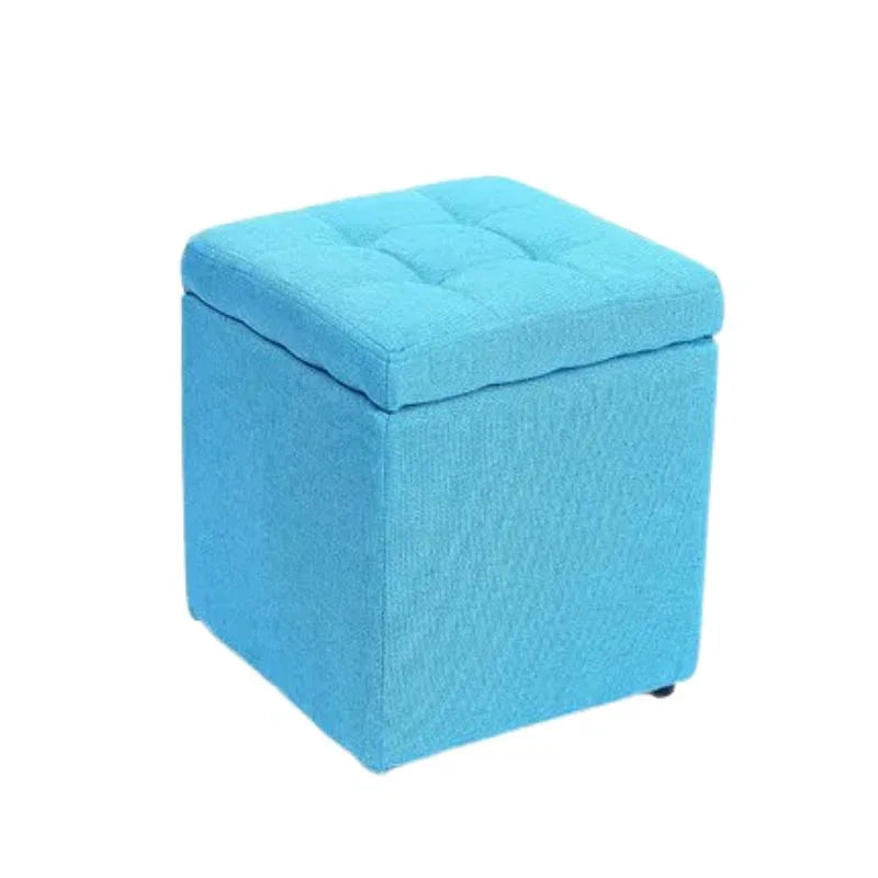 Pouf de rangement avec siège rembourré : un style élégant et un confort pratique