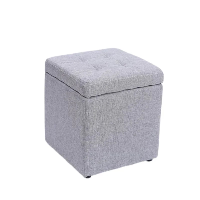 Pouf de rangement avec siège rembourré : un style élégant et un confort pratique
