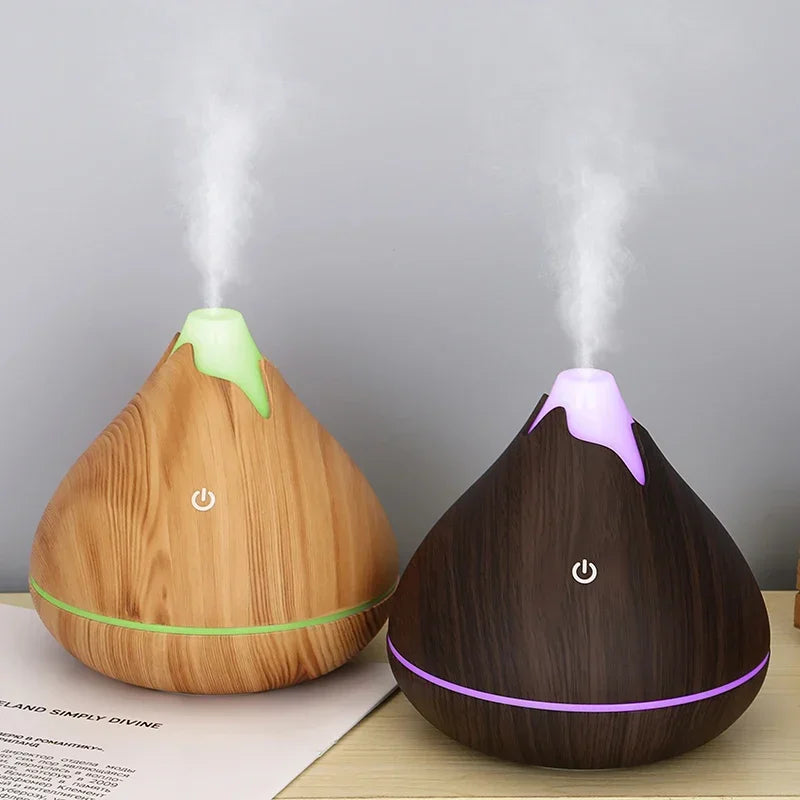 Snow Mountain Humidifier – Aroma Diffuser with LED Lights & Mist Function