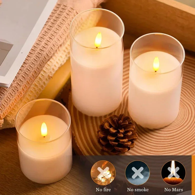 Real Flame Effect LED Candles