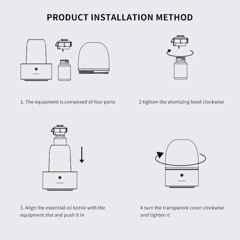 CalmGlow Smart Humidifier – Atmen Sie besser, schlafen Sie tiefer, leben Sie strahlender