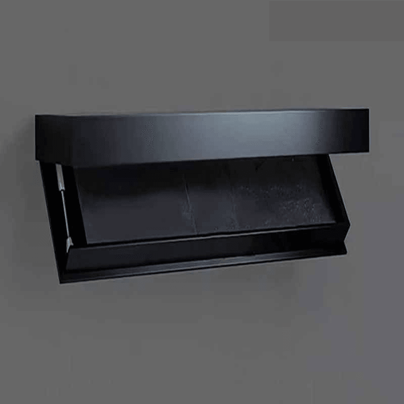 Stylish Wall Shelf with Hidden Storage