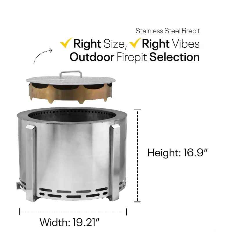 The Ultimate Portable Smokeless Fire Pit