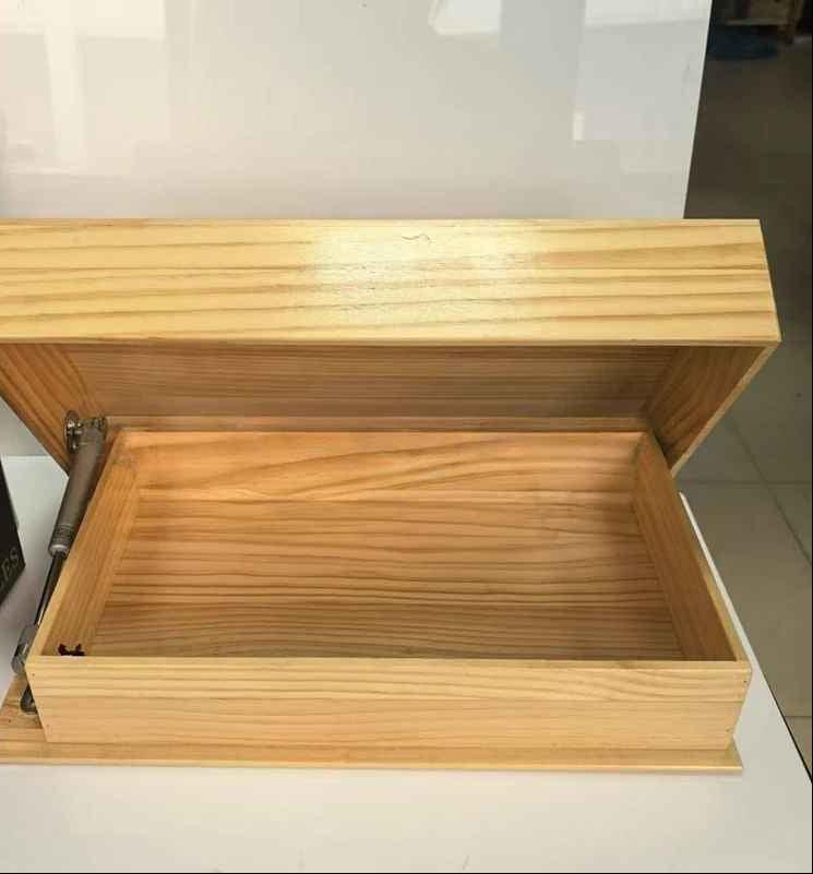 Stylish Wall Shelf with Hidden Storage