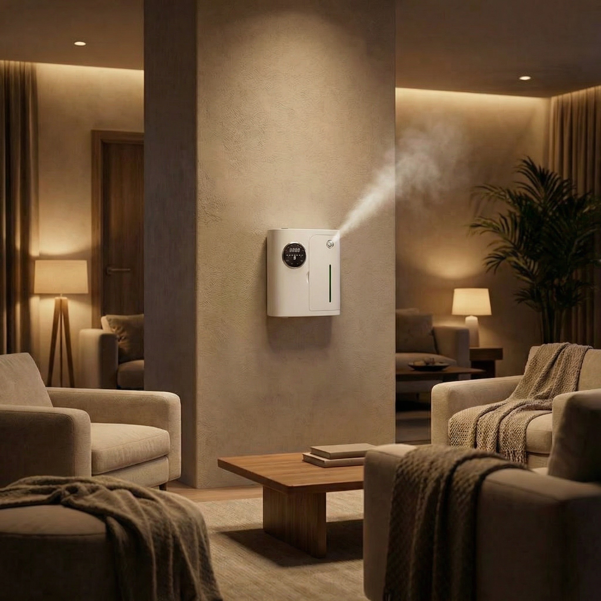 Smart Aroma Diffuser - Effortless Fragrance for Spacious Interiors