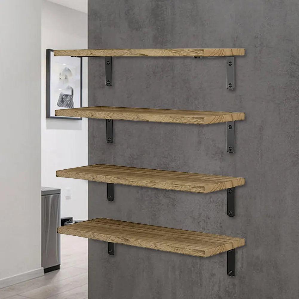 Rustieke zwevende wandplanken