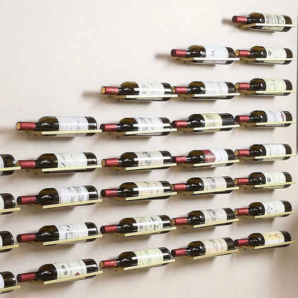 Wandmontiertes Weinregal für Liebhaber – Präsentieren Sie Ihre Flaschen mit Eleganz