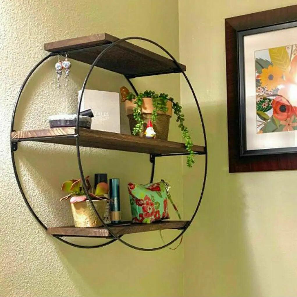 Chic Industrial Wall Shelves – Stylish Storage for Every Room