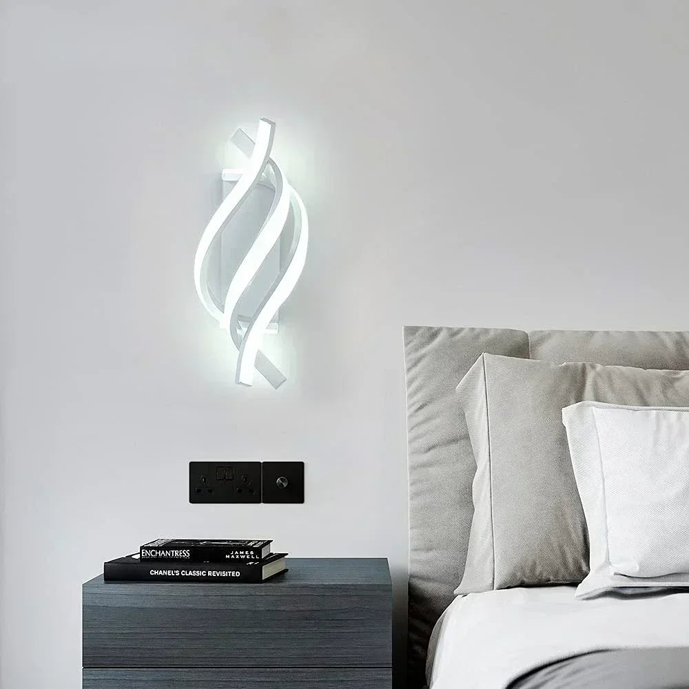 Modern Spiral Wall Lamp