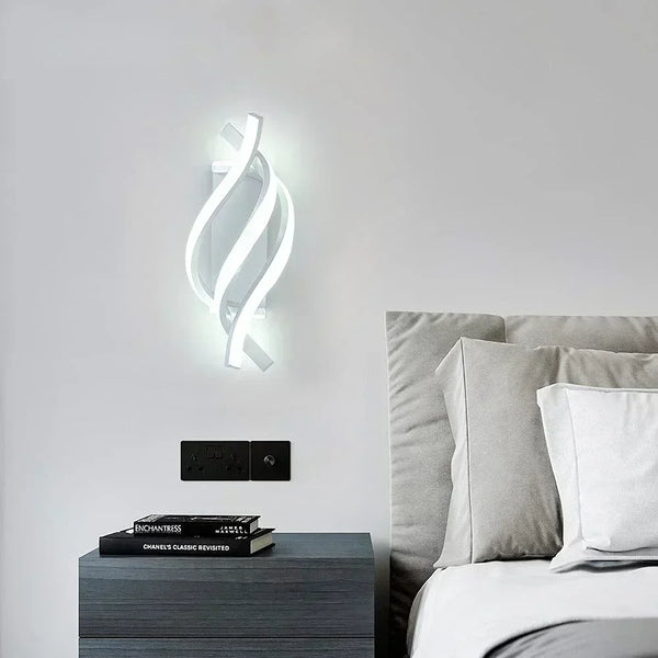 Modern Spiral Wall Lamp