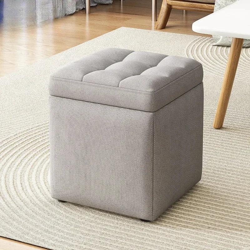 Modern Storage Ottoman with Padded Seat – Smart Style Meets Practical Comfort