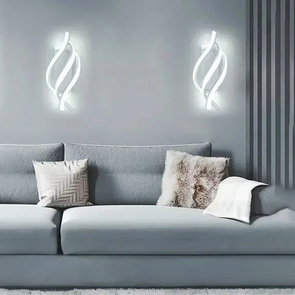 Modern Spiral Wall Lamp