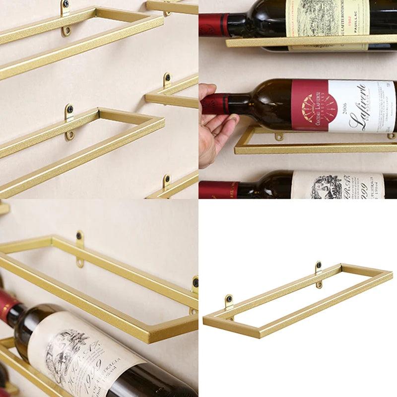 Wall-Mounted Wine Rack for Enthusiasts – Display Your Bottles with Elegance