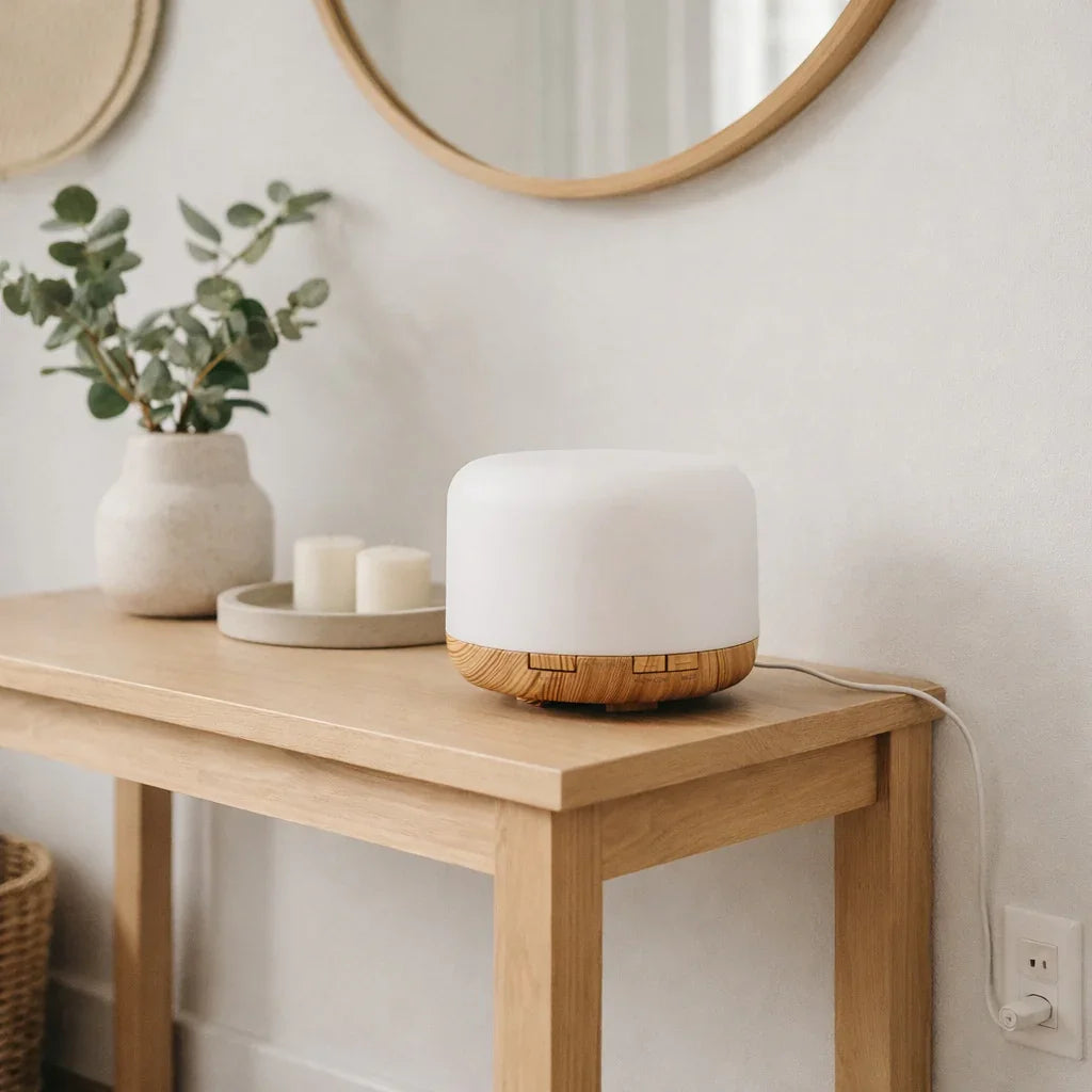 Color-Changing Aroma Diffuser with Remote Control